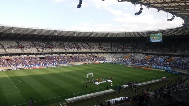 Público no Mineirão para Cruzeiro x Ponte. #CruVAVEL #PonVAVEL