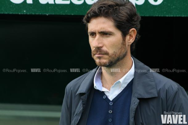 Víctor Sánchez del Amo, entrenador del Real Betis | Foto: Raúl Pajares (Vavel)