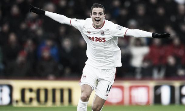 Afellay also got on the scoresheet for Stoke. Picture (Getty Images)