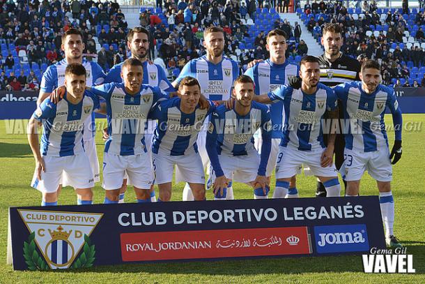 El primer equipo del Leganés. Foto: Gema Gil-VAVEL-.