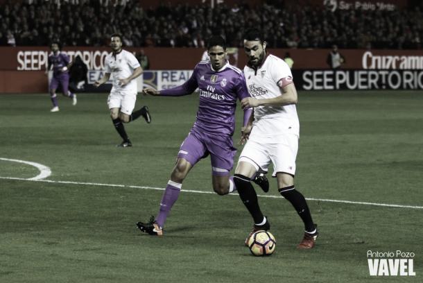 El Sevilla venció 2-1 al Real Madrid con un gol de Jovetic en el minuto 92 | Foto: VAVEL