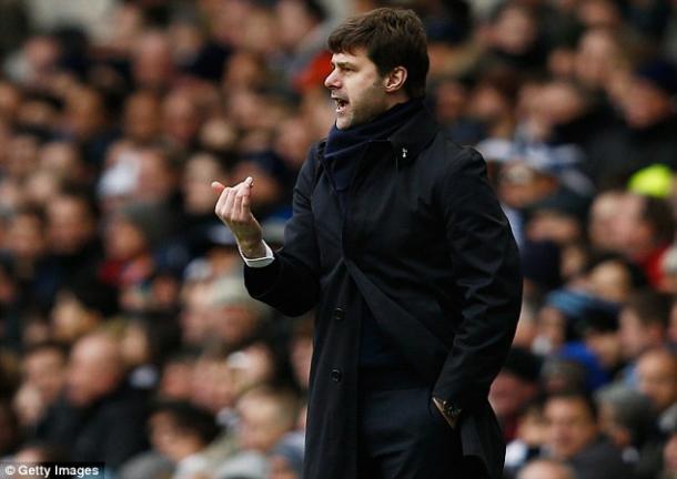 Pochettino dirigiendo a los suyos durante la pasada campaña. Fuente: Getty Images