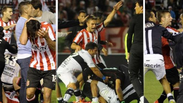 Tres imagenes que muestran la barbarie. Foto: Diario 26