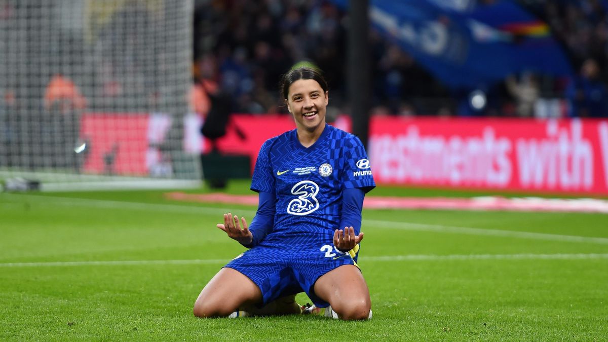 Sam Kerr is a Chelsea Stand Out Player. Credits: Eurosport.