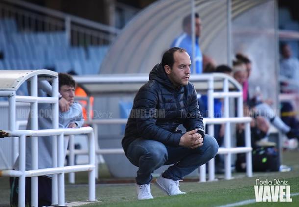 Lluís Cortés, entrenador del FC Barcelona Femenino. FOTO: Noelia Déniz