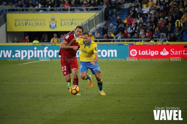 Franco Vázquez también colaboró en defensa. Foto: Laura Santana-VAVEL-.