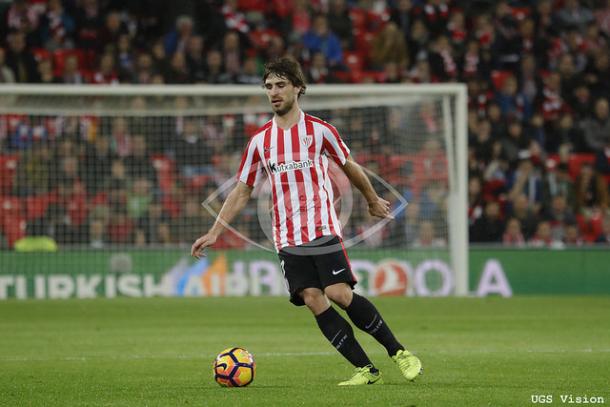 Yeray en un encuentro en la presente temporada. | UGS Vision.