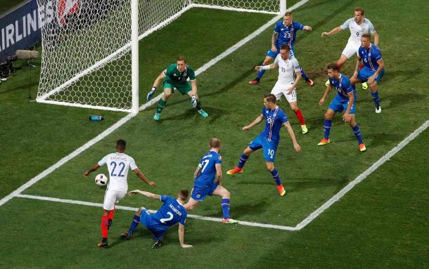 Rashford showed some desire late in the game (Photo: Yves Herman/Reuters)