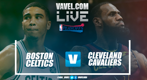 Cleveland Cavaliers y Boston Celtics se medirán en el quinto partido de la serie. Montaje: Santiago Arxé Carbona (VAVEL)