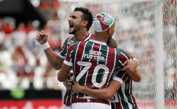 Henrique Dourado é o artilheiro do Fluminense no ano, mas Richarlison é o artilheiro do time no Carioca (Foto: Divulgação/Fluminense FC)