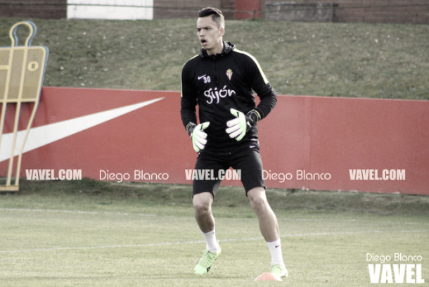 Óscar Whalley en un entrenamiento. | Imagen: Diego Blanco-VAVEL.