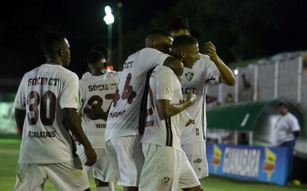 Richarlison marcou um dos gols da vitória do Flu contra o Boavista em 2017 (Foto: Divulgação/Fluminense FC)