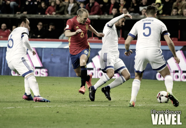 España - Israel | Fuente: VAVEL