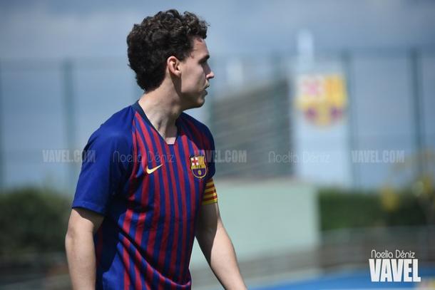 Jandro Orellana, jugador del FC Barcelona Juvenil A. FOTO: Noelia Déniz