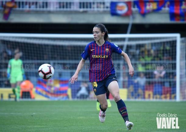 Aitana Bonmatí ante el Bayern de Múnich | Fuente: Noelia Déniz (VAVEL)