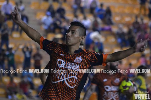 Tamay festejando su gol ante Zacatepec | Foto: Rodrigo Peña VAVEL