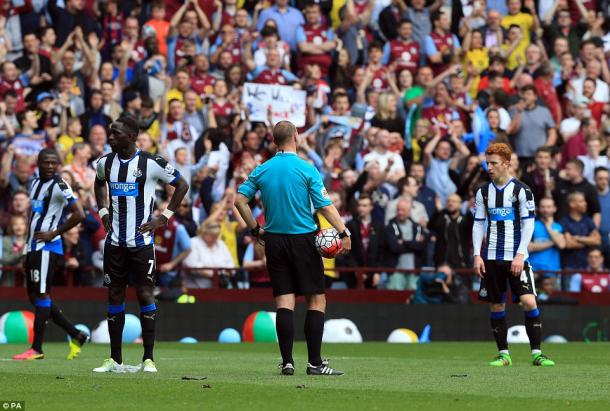 Newcastle were left more than just frustrated at full time on Saturday. (Photo: PA)