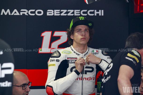 Marco Bezzecchi en el GP de España | Foto: Lucas ADSC (VAVEL)