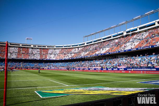 Gradas del Estadio Vicente Calderón. Fuente: Daniel Nieto (vavel)