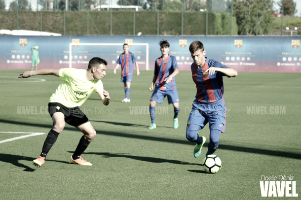 Carles Pérez contra el Sporting en el partido de ida de los octavos de final de la Copa del Rey 2016/17 | Foto de Noelia Déniz, VAVEL