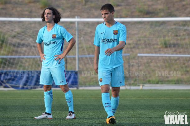 Dos de los protagonistas del partido en Granada, en imagen de pretemporada | Foto: Noelia Déniz - VAVEL