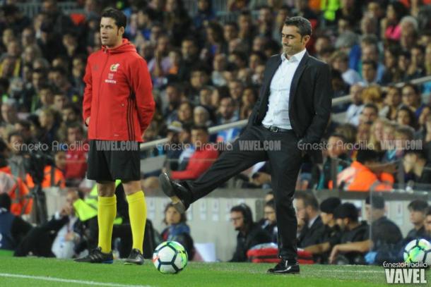 Valverde quiere continuar en la cabeza de la Liga | Foto: Ernesto Aradilla VAVEL