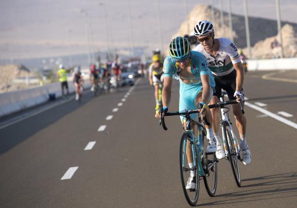 Momento del ataque decisivo | Foto: Tour de Abu Dhabi