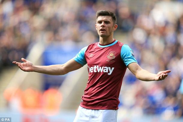Above: Aaron Cresswell in action for West Ham United last season | Photo: PA