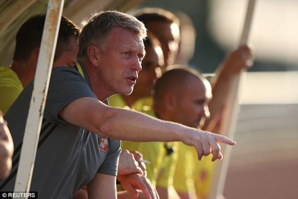 Above: David Moyes leading his Sunderland AFC side | Photo: Reuters 