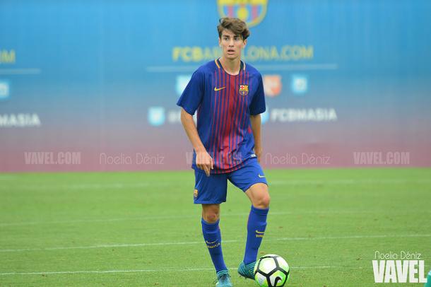Álex Collado con el juvenil A | Foto: Noelia Déniz, VAVEL