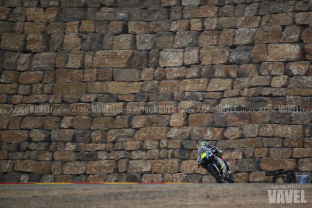 Foggia durante el Gran Premio de Aragón. Foto: Lucas ADSC - VAVEL