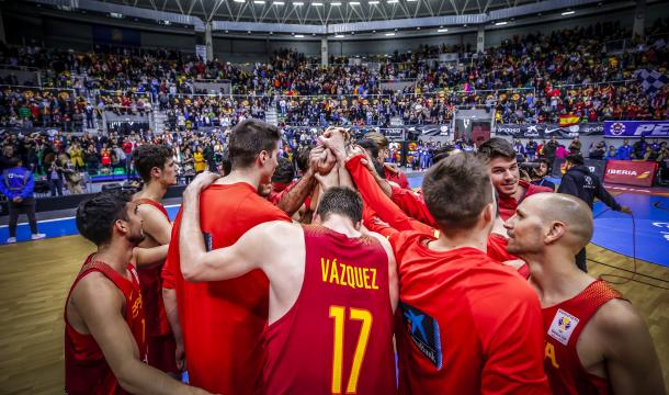 España venció a Eslovenia en Burgos. | Foto: FEB