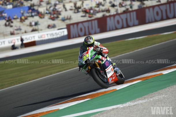 Aleix Espargaró en el Gran Premio de Valencia//Foto: Lucas ADSC