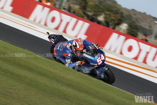 Mattia Pasini en el GP de Montmeló. Foto: Lucas ADSC - VAVEL