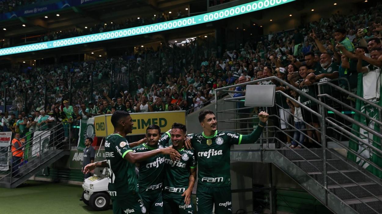 Palmeiras pode assumir a liderança na próxima rodada. Foto:Divulgação/Palmeiras
