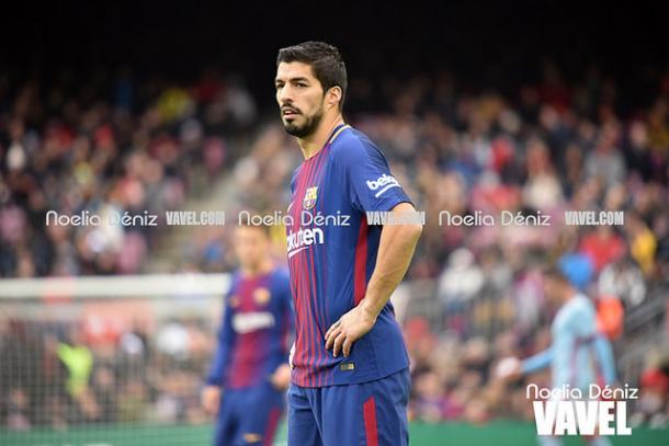 Luis Suárez, en un encuentro ante el Celta | Foto: Noelia Déniz - VAVEL