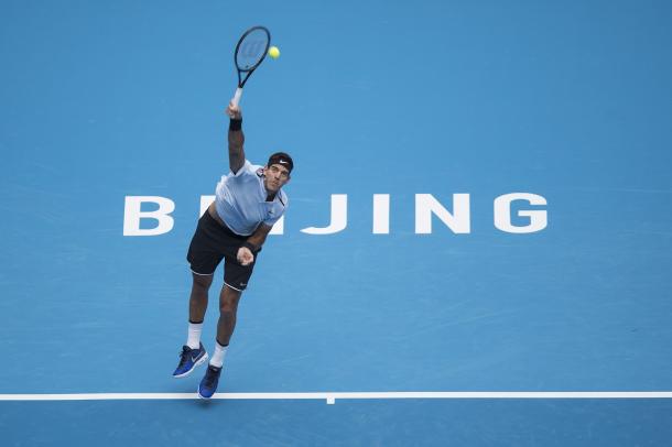 Juan Martin del Potro is the top seed in Beijing this week. Photo: China Open