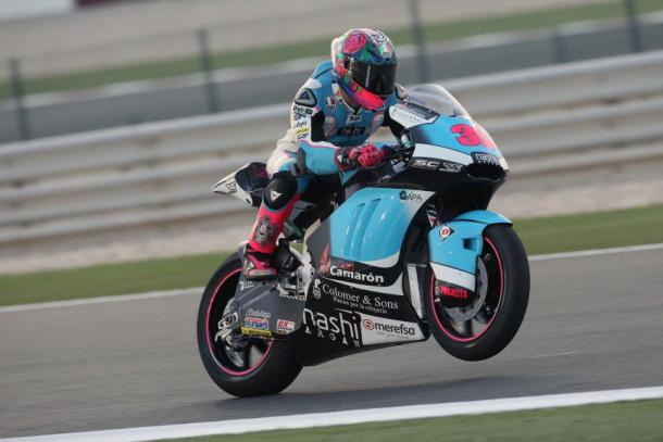 Luis Salom aboard his SAG Team Kalex - www.motogp.com