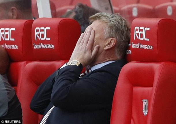 Moyes sigue sin dar con la tecla en el Sunderland. Foto: Reuters