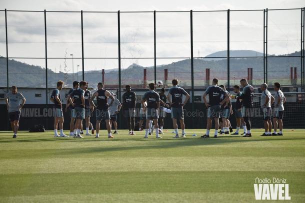 Valverde prepara al grupo para la lucha por el primer título de la temporada | Foto: Noelia Déniz - VAVEL