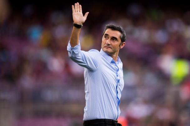 Ernesto Valverde. Fonte: Alex Caparros/Getty Images