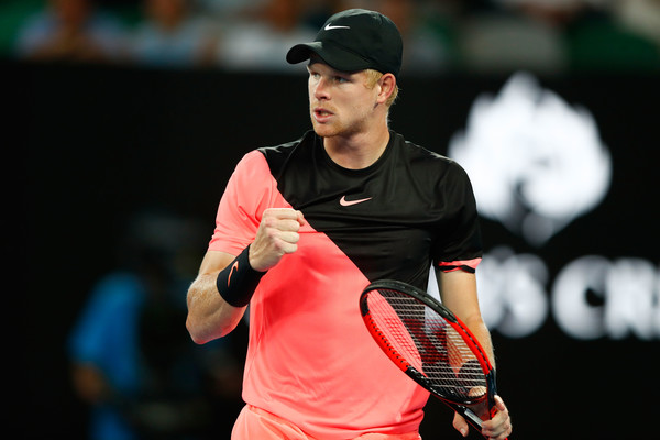 Kyle Edmund leaped in the rankings after his semifinal run in Melbourne. Photo: Michael Dodge/Getty Images