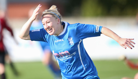 Chelsea Weston for Birmingham | Photo source: Birmingham City Ladies