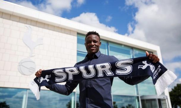 Wanyama was Spurs' first signing of the summer (photo: Tottenham Hotspur)