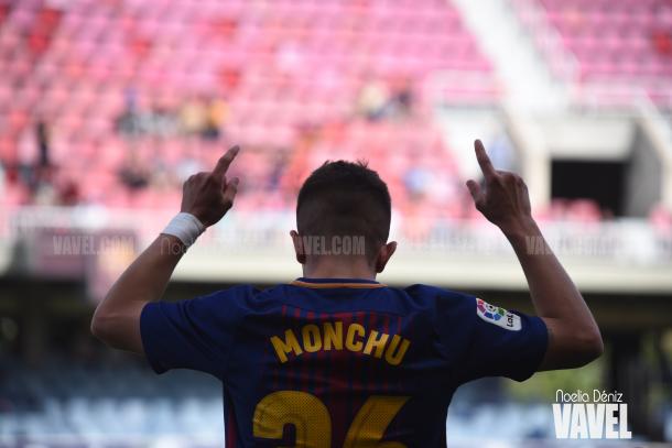 Monchu, el juvenil que más protagonismo tuvo con Gerard López al final | Foto: Noelia Déniz - VAVEL