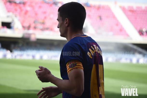 Palencia, capitán del Barça B | Foto: Noelia Déniz - VAVEL