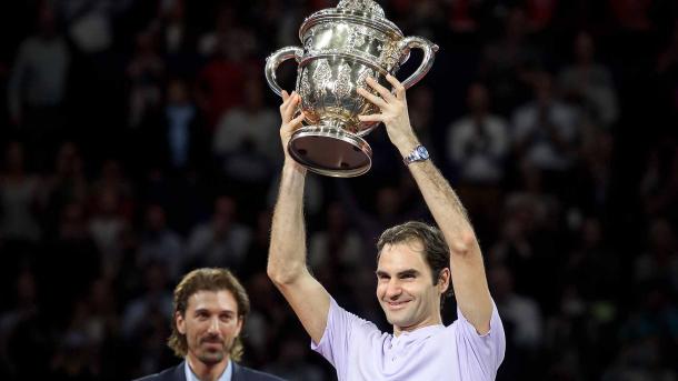 Roger Federer won his eighth Basel title last year and will look for number nine this week. Photo: Getty Images