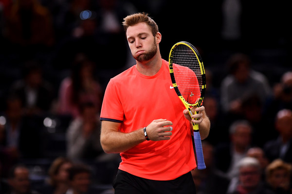 Jack Sock saw his title defense end in the quarterfinals, costing him significant ranking points. Photo: Justin Setterfield/Getty Images