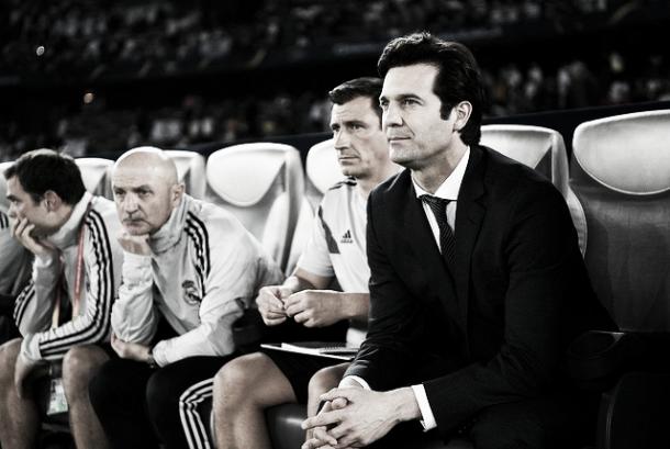 Solari, dando sus primeros pasos | Foto: Real Madrid C.F.