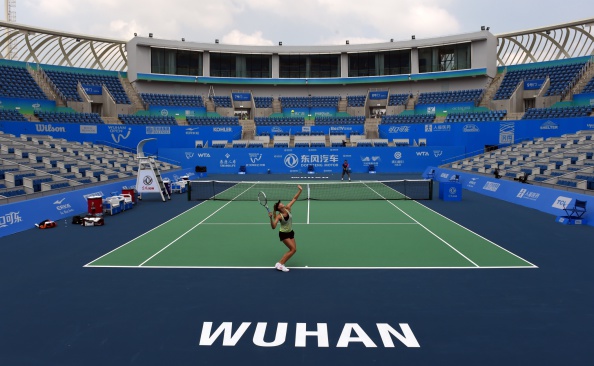 The centre court at Wuhan Open | Photo: Matthew Greg/Getty Images